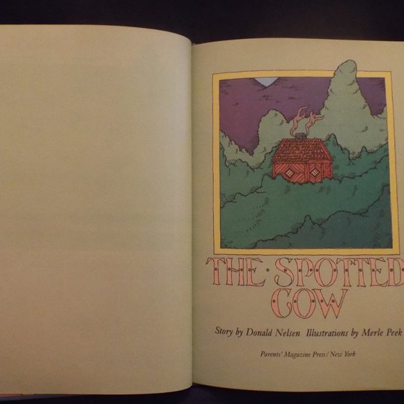 Vintage 1973 The Spotted Cow Hardcover Book by Donald Nelsen - Picture 3 of 4